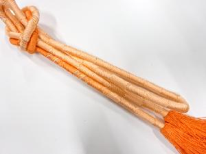 正絹　撚り房　手組帯締め